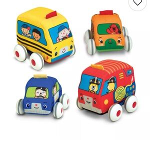 Melissa & Doug K's Kids Pull-Back Vehicles